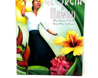 Georgia in Hawaii~Amy Novesky~Yuyi Morales~2012~First Edition~First Printing~Very Rare~Near Fine Condition~Free Shipping