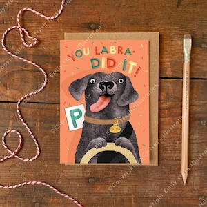 Carte d'anniversaire A6 The More the Terrier / Carte d'anniversaire chien drôle / Carte d'anniversaire chien mignon / Carte pour amoureux des chiens / Carte de voeux calembour chien Terrier