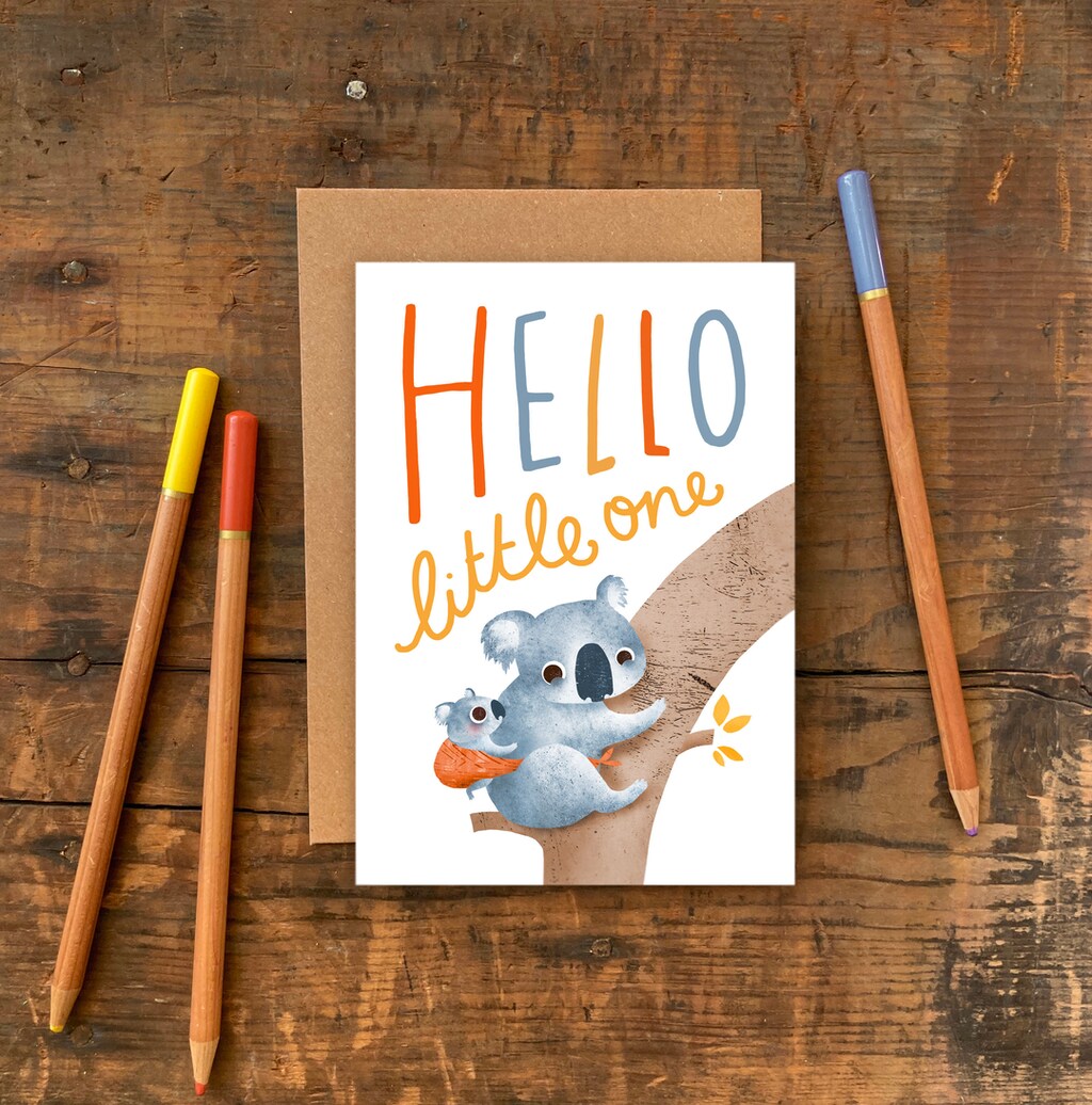 Biglietto Auguri Per Neonato Stuff4: "Welcome To The World", 145mm, Con Busta, Per Genitori E Bimbo