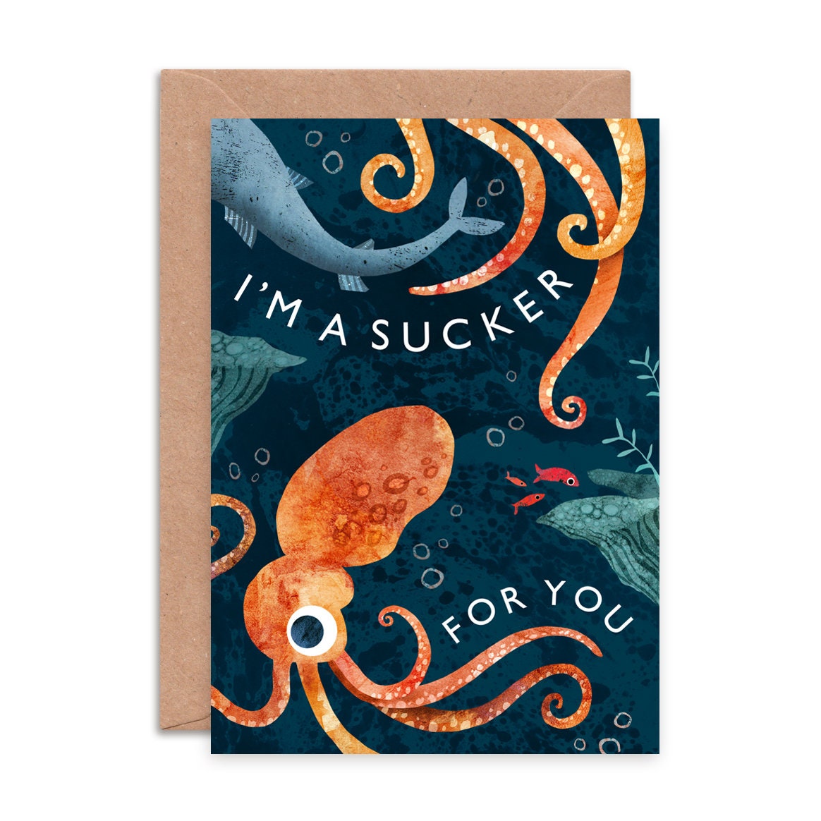 I'm a Sucker For You Greeting Card / Plastic Free | Etsy