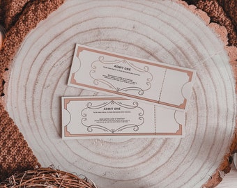 Caraval Ticket FOLIE Lesezeichen