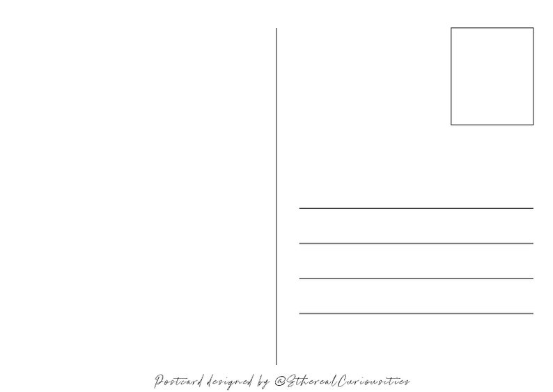 The City of Starlight Velaris Postcard