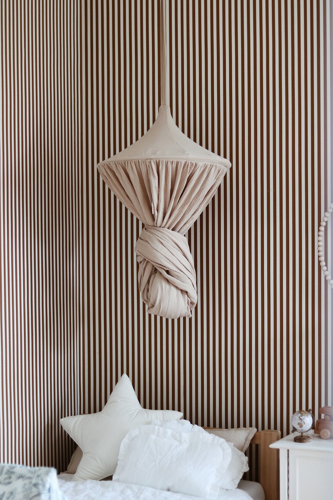 Caffe Latte Canopy Canopy Beige Bed Canopy Cream Crib Etsy Canada