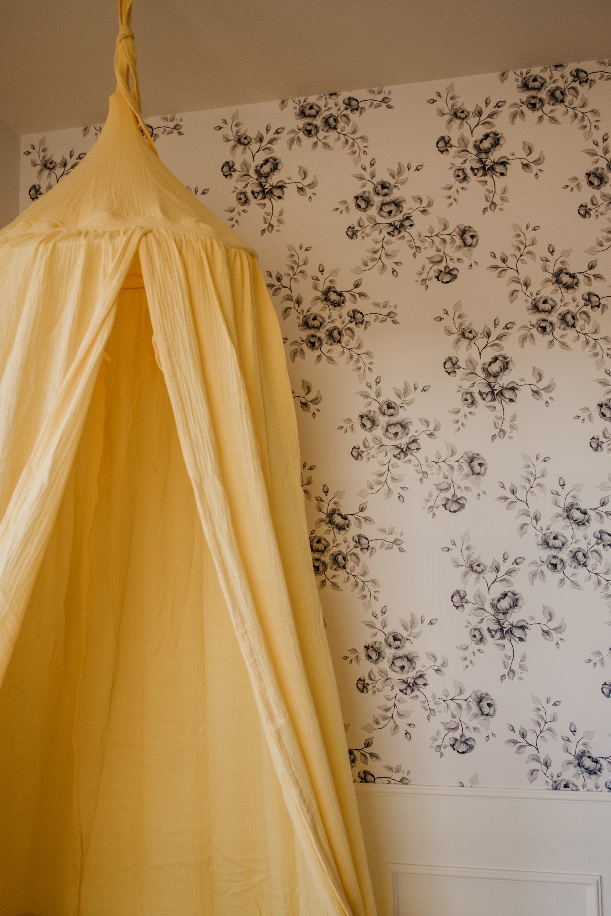 Banana canopy Organic canopy Yellow Bed Canopy Crib | Etsy