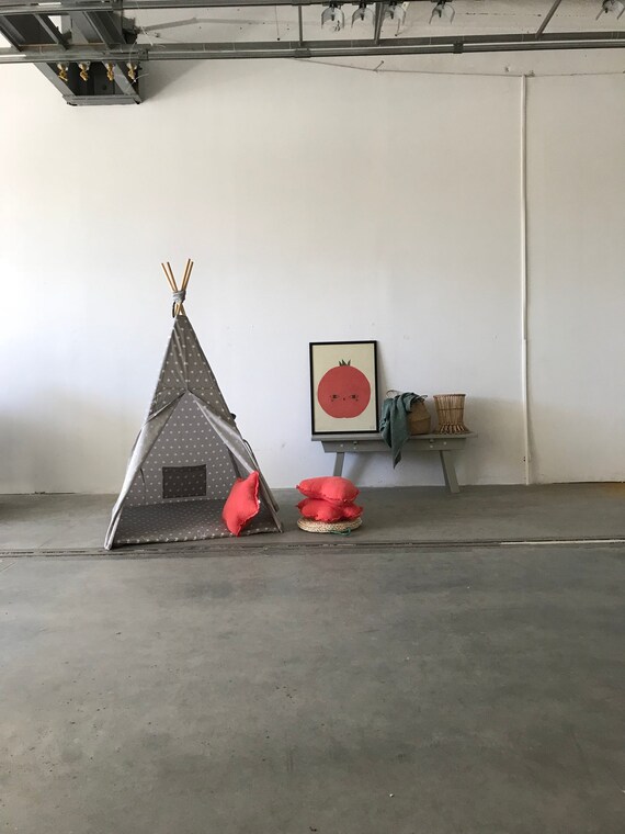 Weisszellt mit einem star, Kinder Tipi Zelt, Zelt, Tipi, Set 3 elements, indian Tipi weiss, spielen Kinder, große zelt Trends Damenschuhe Frühjahr 2019: Weißzeit