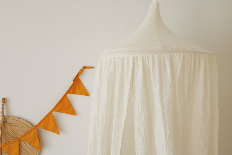 Beige Vanilla Canopy Canopy White Bed Canopy Crib Etsy