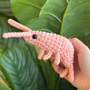 Prawn Plushies | Medium Shrimp Amigurumi