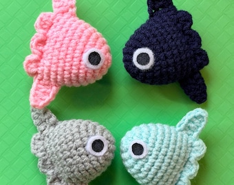 Mini Sunfish Plushies | Mola Mola Amigurumi