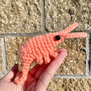 Motif au crochet de crevettes Amigurumi PDF COUTURE BAS image 2