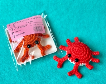Pocket Crabs | Crab Amigurumi Plushies