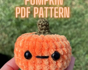 Little Pumpkin Crochet Pattern | Pumpkin Amigurumi Pattern