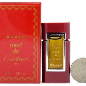 Must de Cartier (Vintage) für Frauen 4 ml Eau de Toilette Miniature