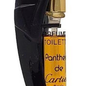 Panthere de Cartier (Vintage) for Women 1.1 ml/.03 oz Parfum de Toilette Vial w/Panther Stand Case