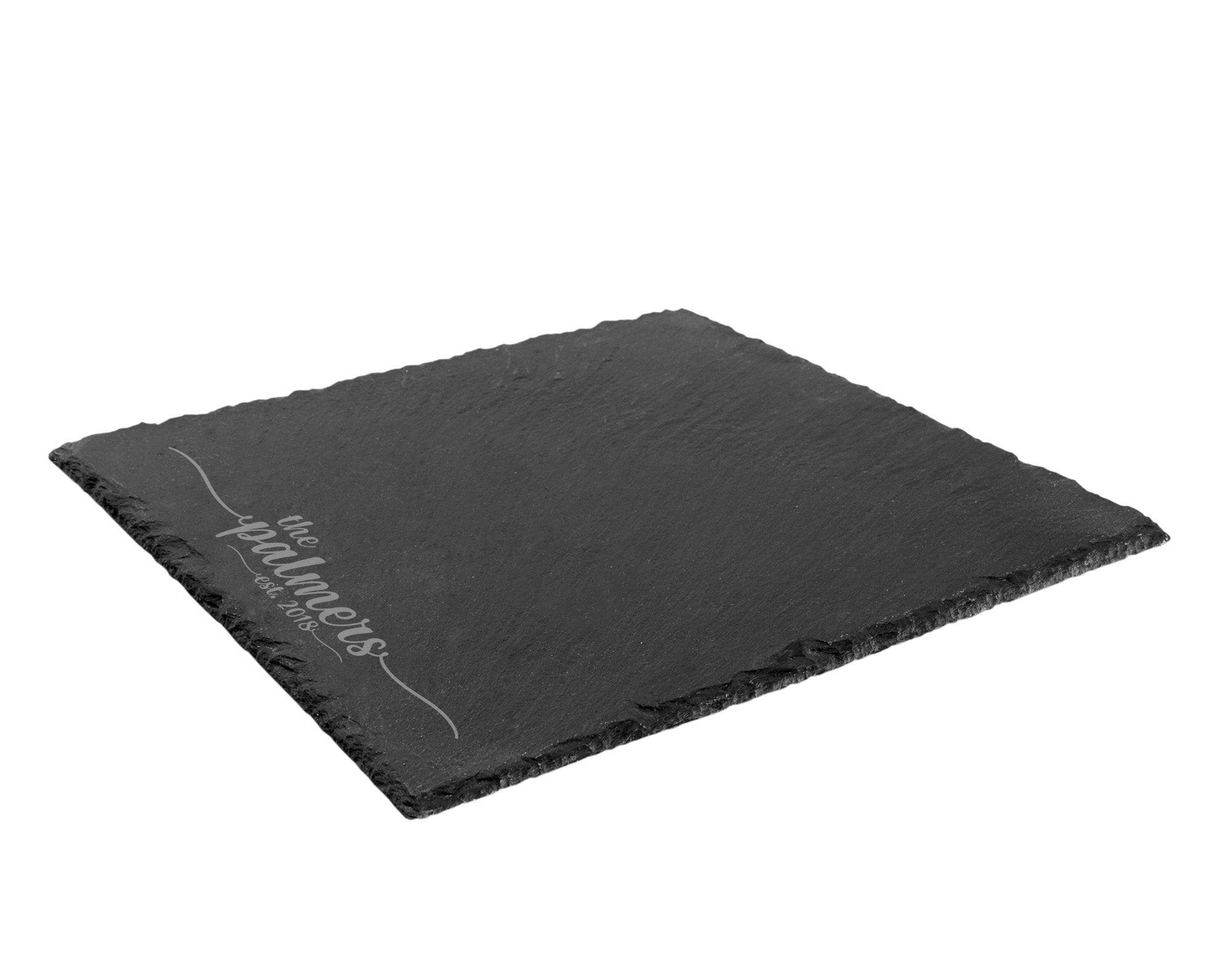 Personalized Slate Cheese Board Serving Tray Serving Tray Etsy