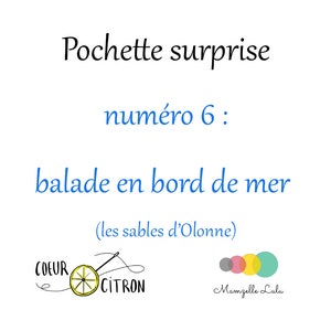 Surprise pack 6: 13 unpublished brickstitch diagrams, stroll by the sea (les sables d&#39;Olonne)