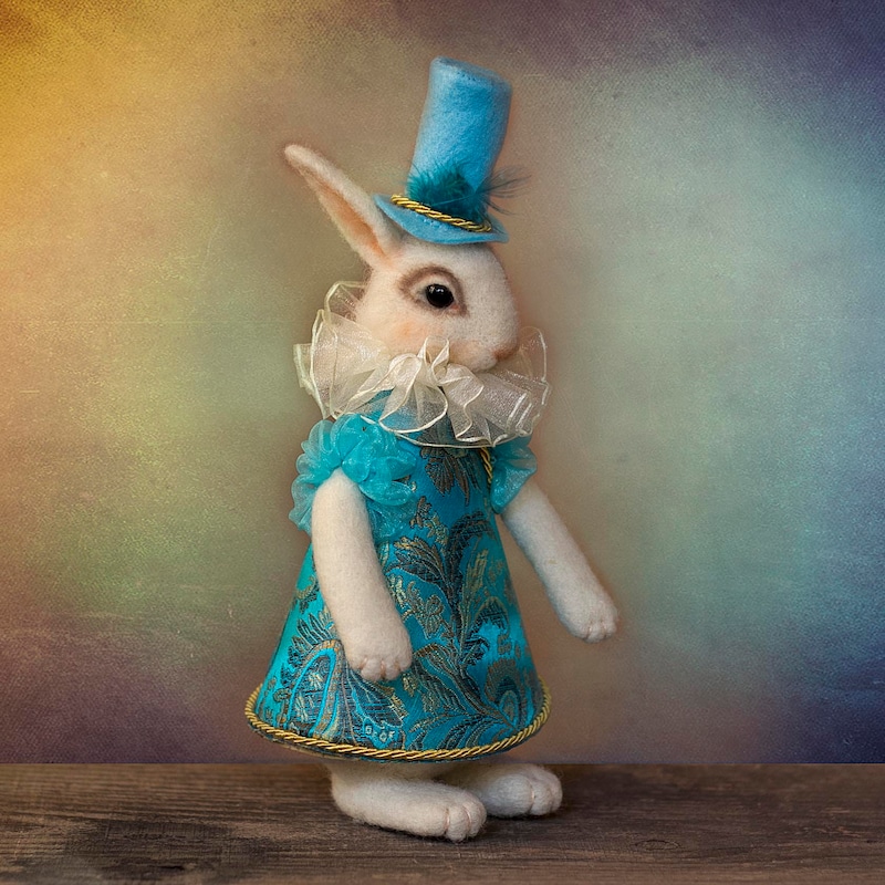 White Rabbit Alice in Wonderland Doll - Etsy