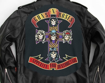 Metalworks Guns N' Roses 'appetite for Destruction' Leather