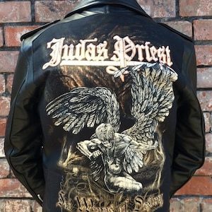 Metalworks Judas Priest 'Sad Wings Of Destiny' Leather Jacket