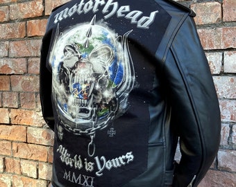 Metalworks Motorhead 'Iron Fist' Leather Jacket