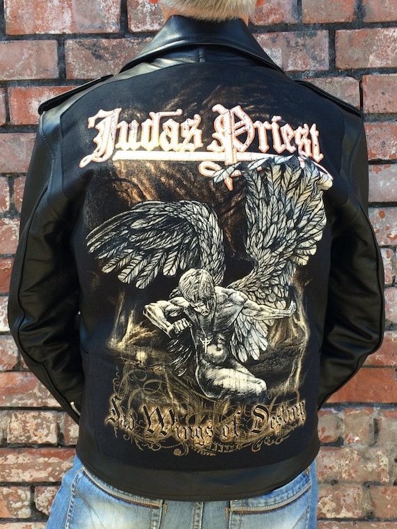Metalworks Judas Priest 'sad Wings of Destiny' Leather Jacket -  Canada