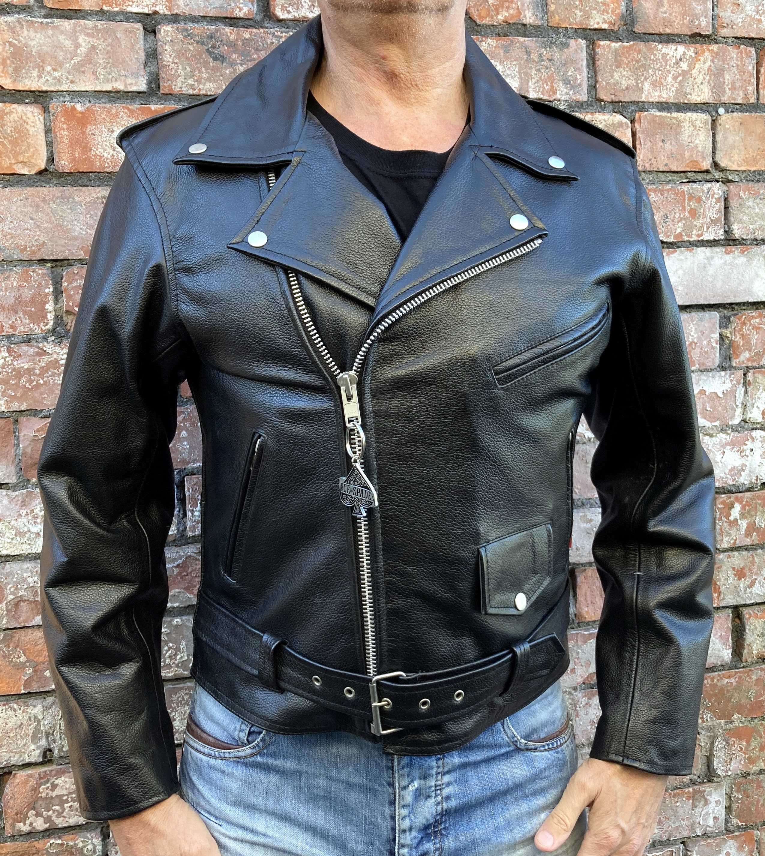 Metalworks Motorhead 'Iron Fist' Leather Jacket