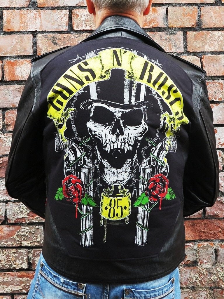 Metalworks Guns N' Roses '85' Leather Jacket - Etsy