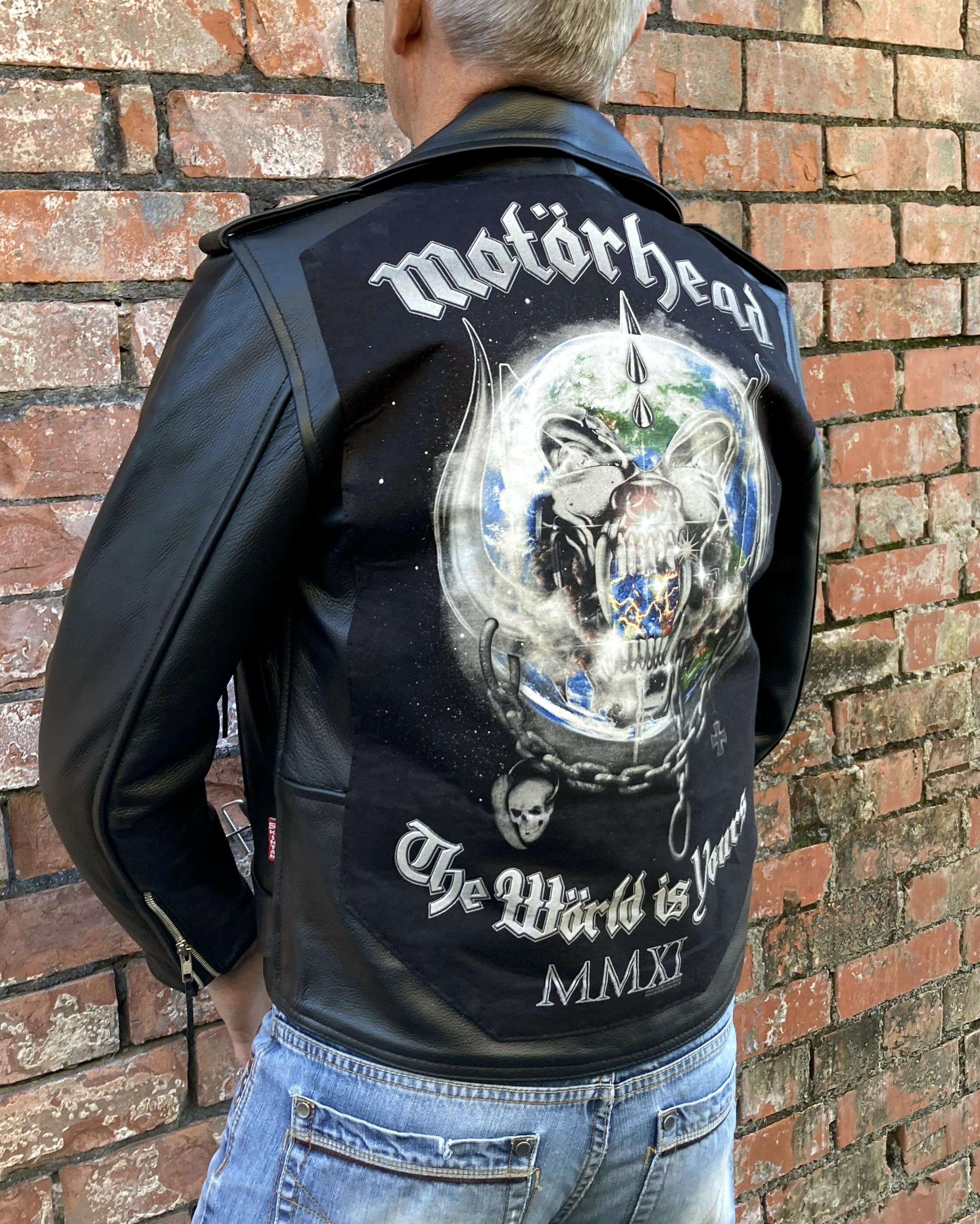 Metalworks Motorhead 'Iron Fist' Leather Jacket