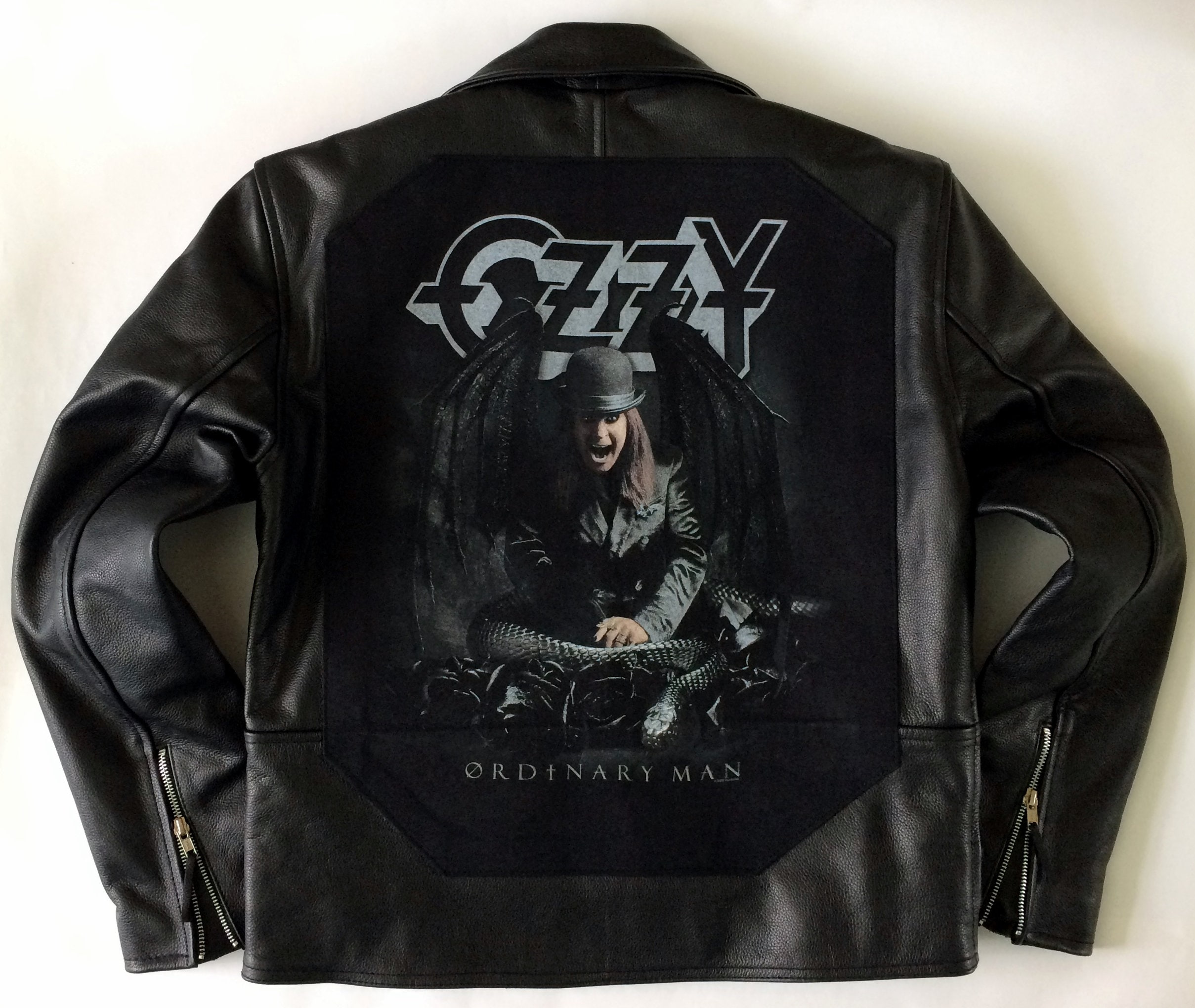ozzy osbourne leather jacket