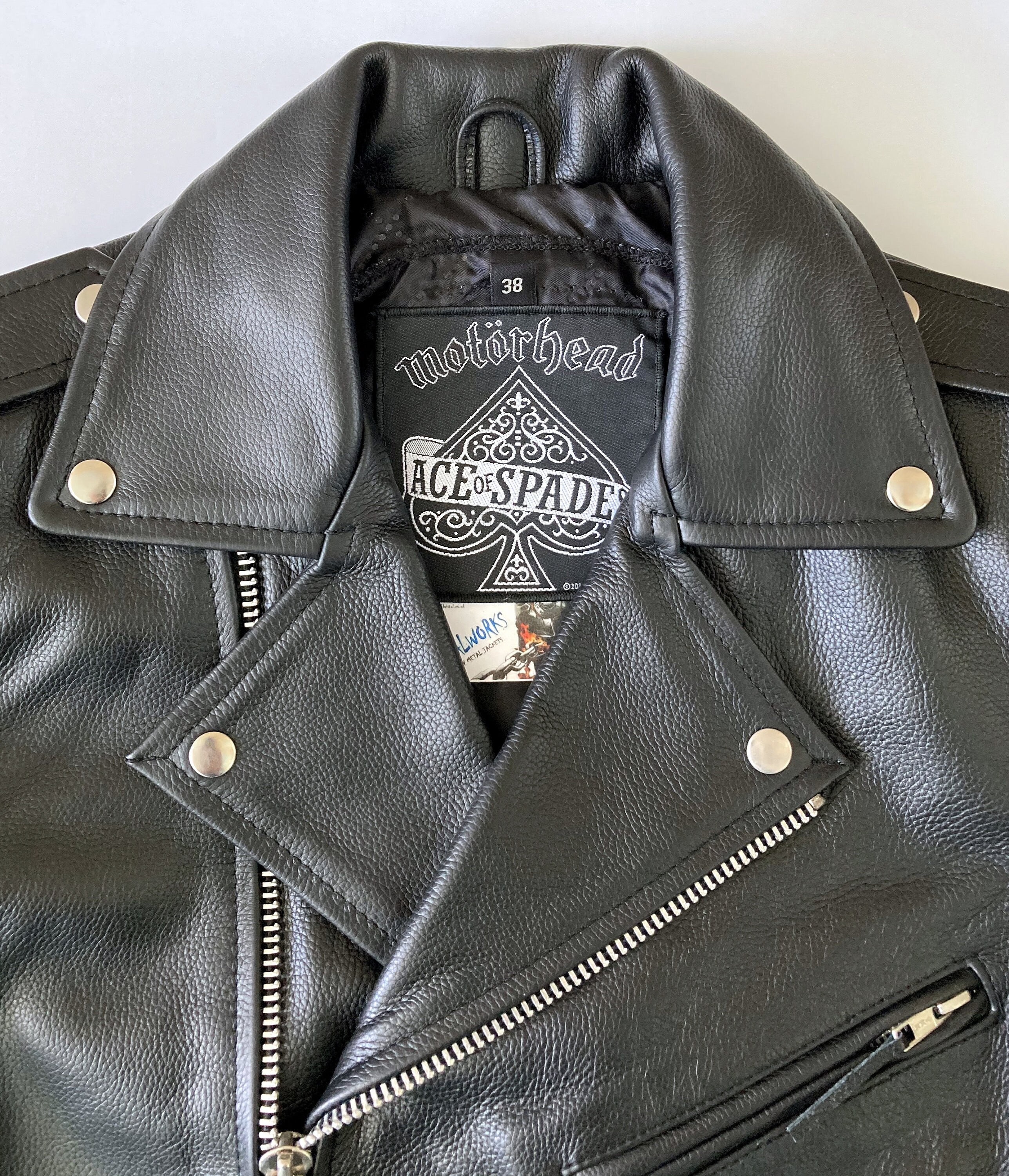 Metalworks Motorhead 'Iron Fist' Leather Jacket