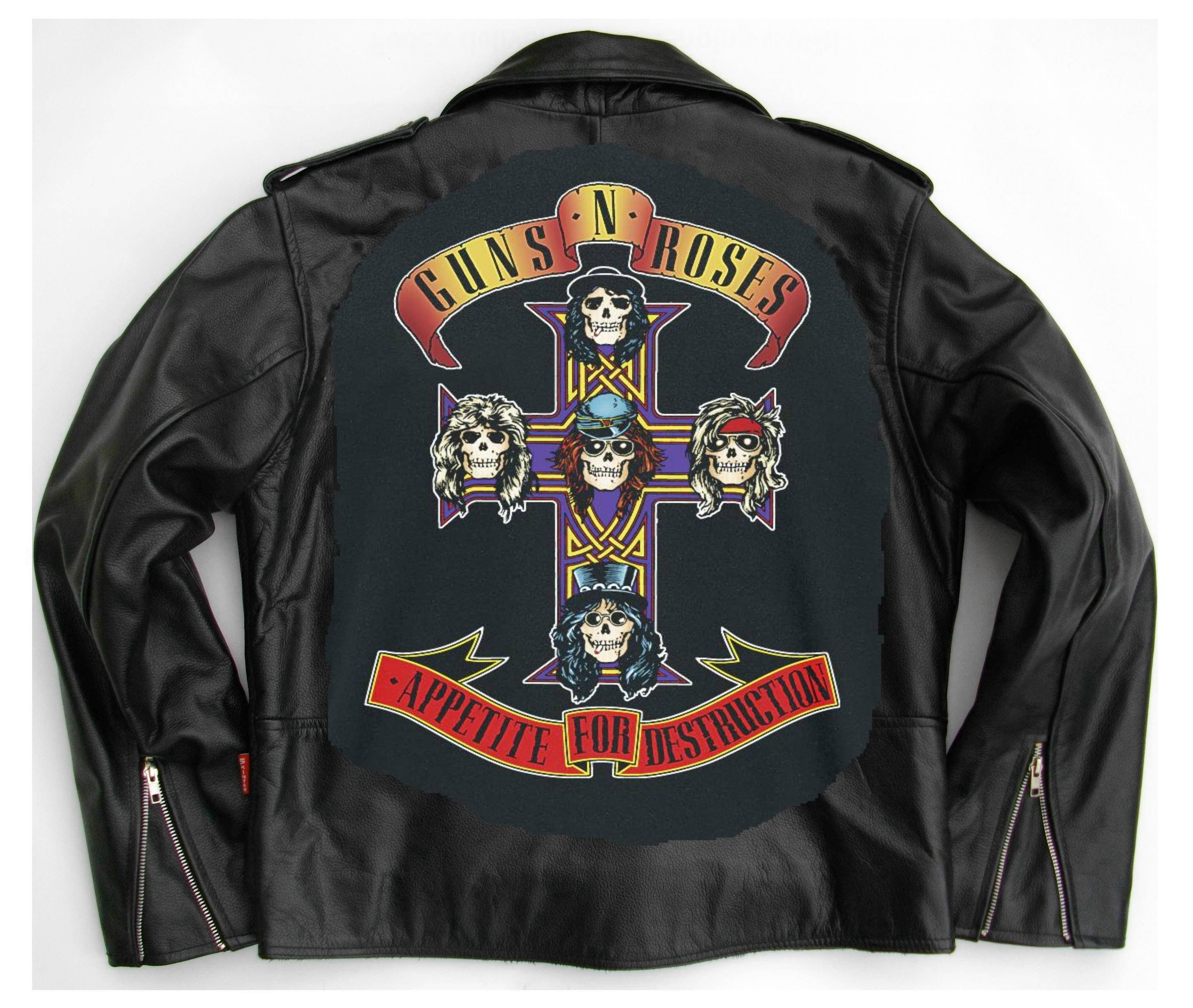 Metalworks Guns N' Roses 'appetite for Destruction' Leather Metalworks Guns N' Roses 'appetite for Destruction' Leather