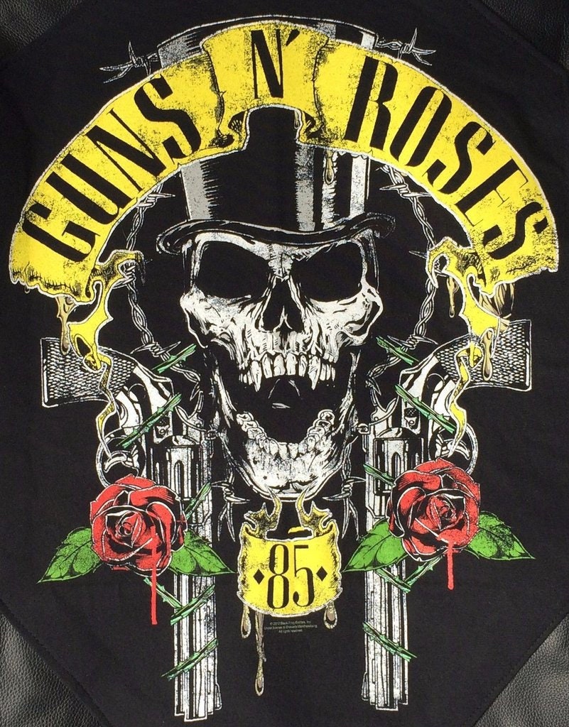 Metalworks Guns N Roses 85 Leather Jacket Etsy Singapore