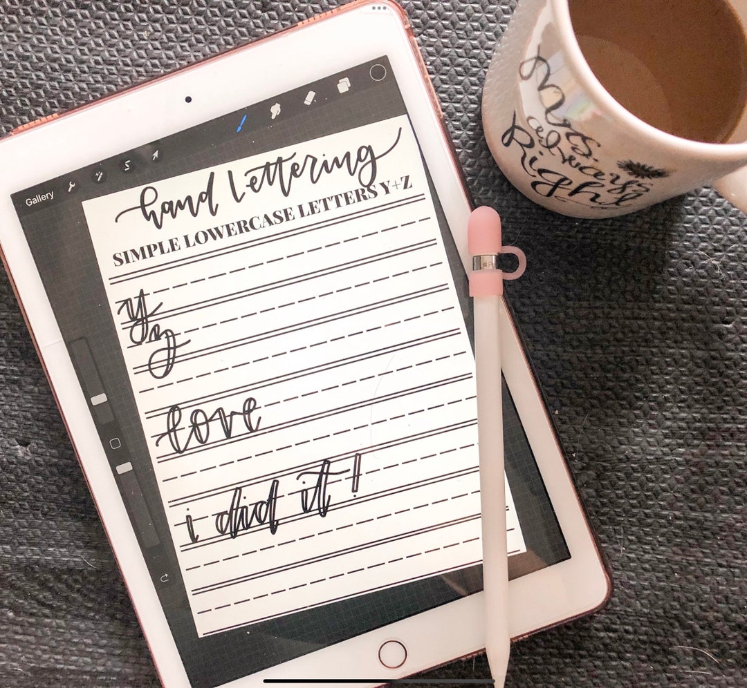 Hand Lettering for Beginners — Worksheets A-Z - Etsy
