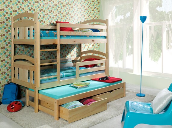 bunk bed 3 sleeper