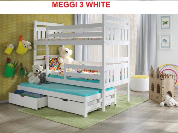 triple bed for kids