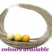see more listings in the Linen Necklace  section