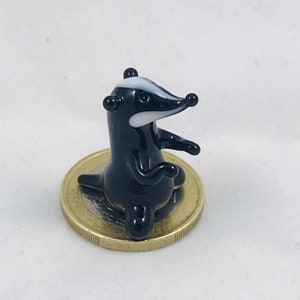 Badger mini - glass figure - glass figures