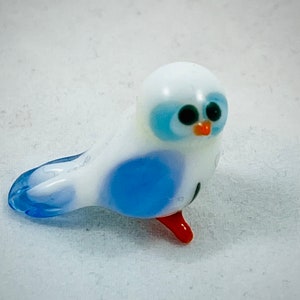 Owl Mini Glass Figure Glass Figures Glass Miniature Owl Glass Animal