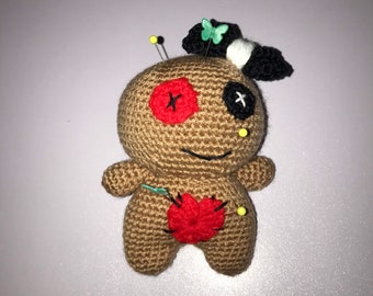 Crochet Voodoo Doll Pin Cushion