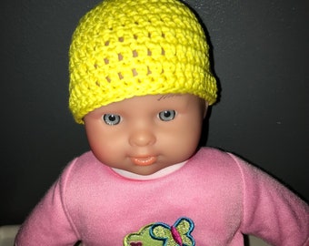 Crochet Premature Baby Hat