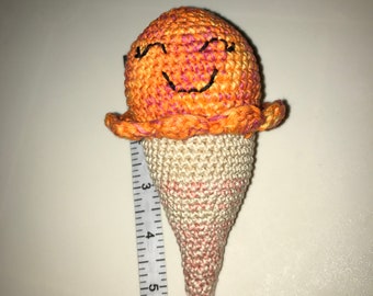 Crochet Cone Rattle