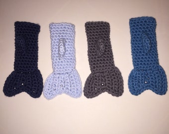 Crochet Shark Ice Lolly Covers