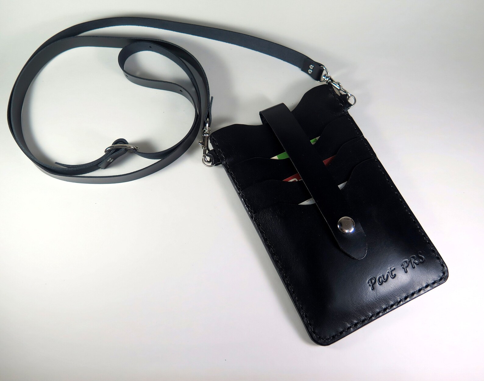 Crossbody iPhone 11 Pro Max Purse Leather iPhone 11 Wallet Case Neck