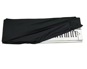 Stretchable Keyboard Dust Cover for 61-76 and  88 Key-keyboard