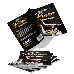 Beginner Piano Lesson Book, Suitable for all Levels, Color Coded Notes, 50 Amazing & Popular Songs