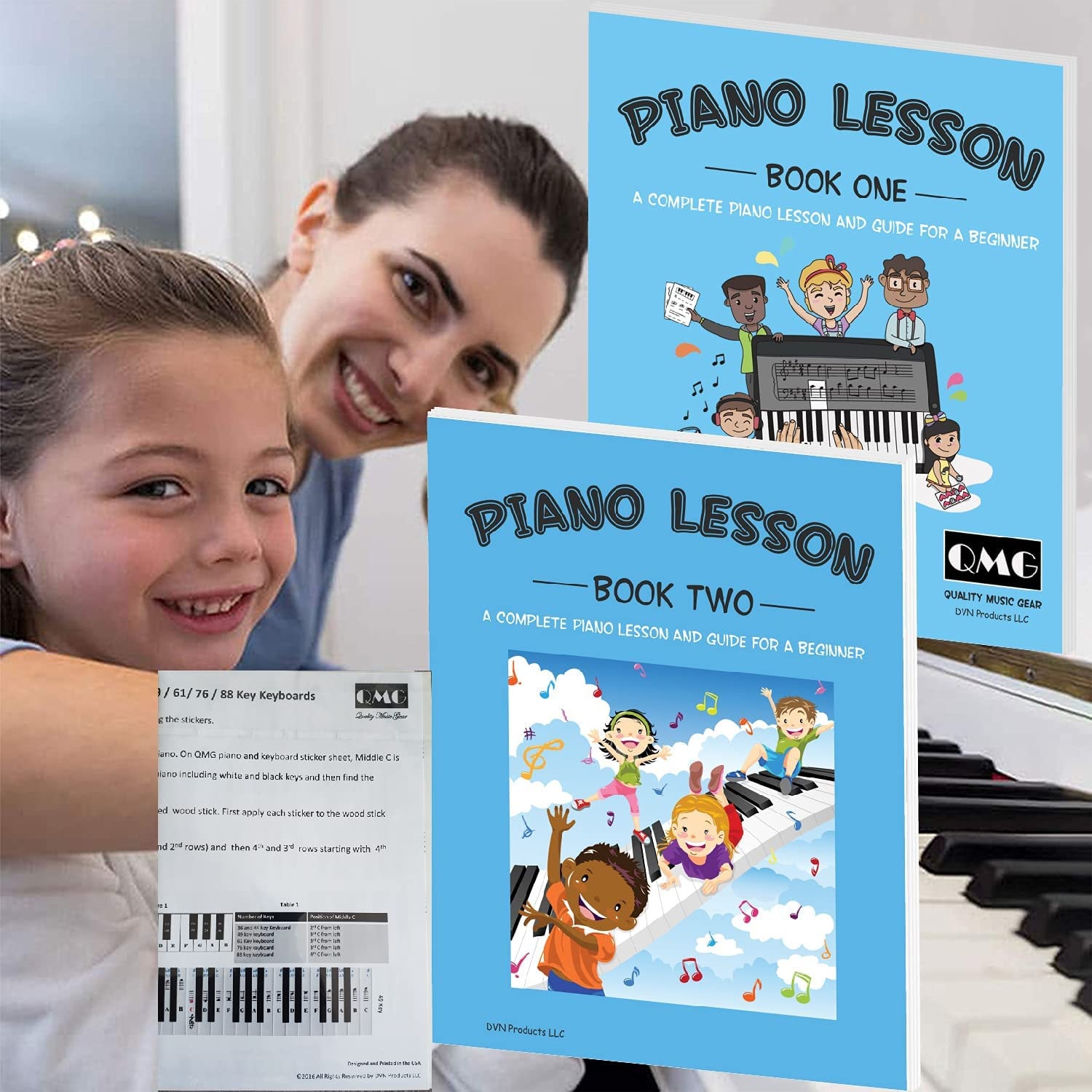 Set Completo Di Adesivi Per Note Musicali Per Pianoforte E Tastiera Per - Foto 11