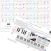Color Piano Stickers for 49/61/ 76/88 Key Keyboards - Etsy