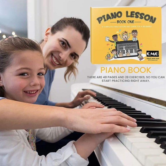 Adesivi Colorati Per Pianoforte QMG - Con Libro Lezioni Per Bambini E Principianti, Stampati USA - Foto 12