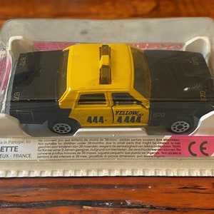 Vintage 1980'S Garage Miniature Majorette City Service Valise Trunk Station  Service 10 Mini Diecast Cars 