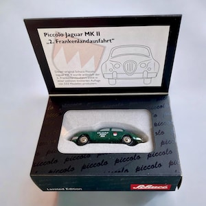 Jaguar Mk II Schuco 1/90 Scale Limited Edition Tiny Car Frakenland-Ausfahrt 2006 Tiny Car Original Box