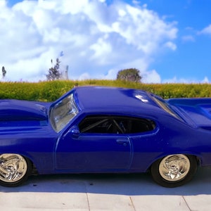 1971 Pontiac Custom GTO Diecast Car 3&quot;